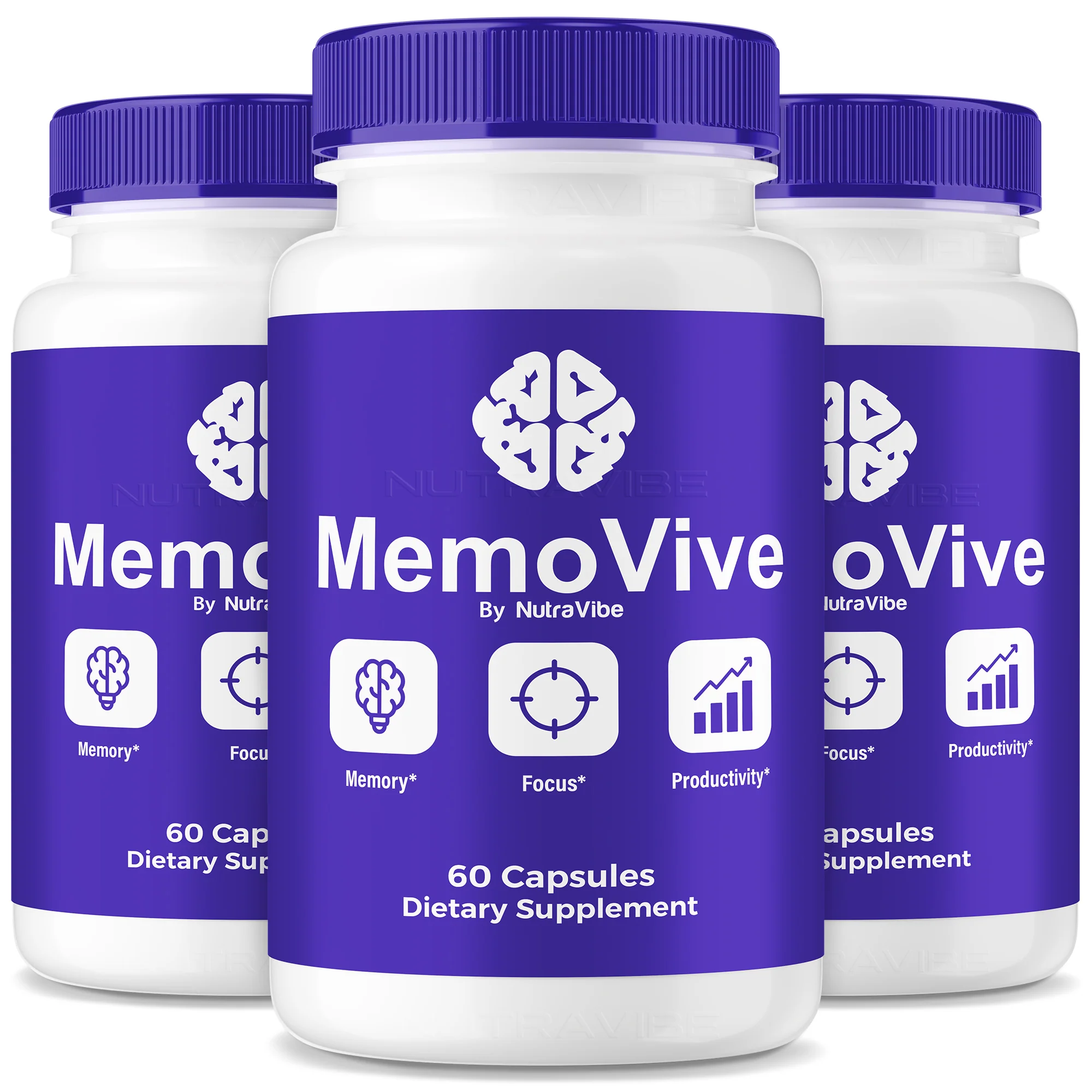 MemoVive Cognitive Support MemoVive Supplement